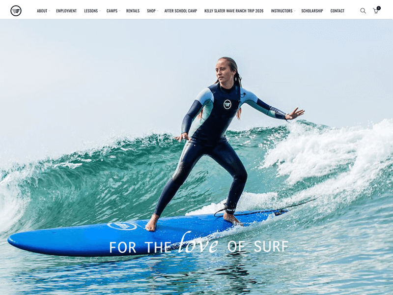 Fulcrum Surf Website