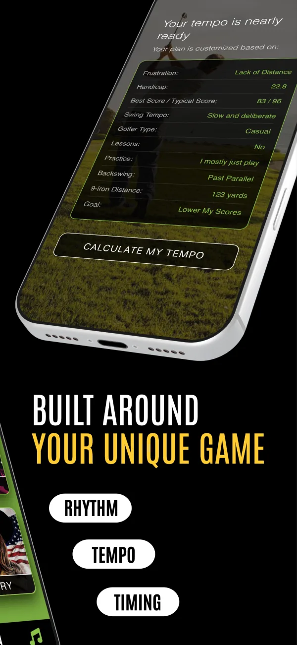 Golf BPM screenshot 2