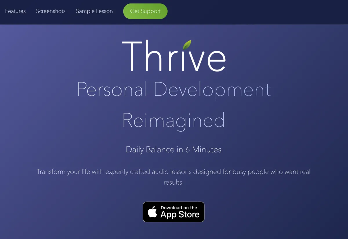 Thrive Website